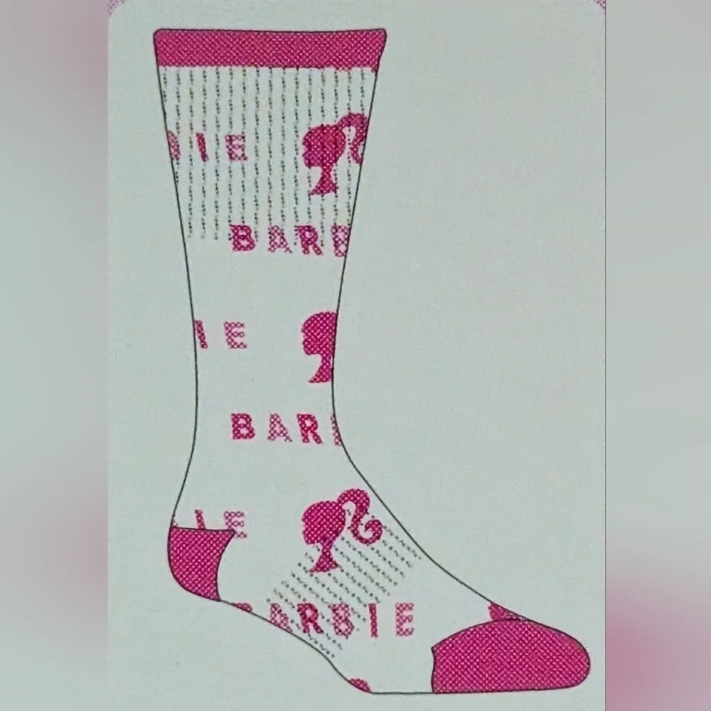 Barbie Ladies' Crew Character Sock 1pair